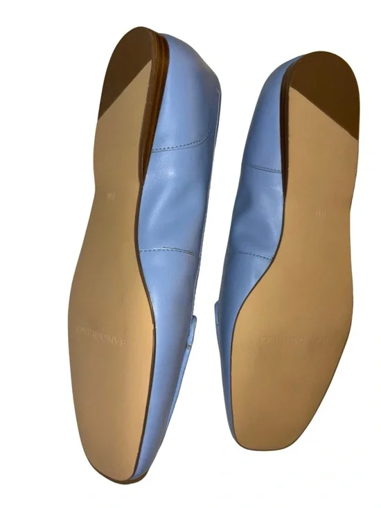 Bandolino Light Blue Laser Cut Loafers - Picture 8 of 11